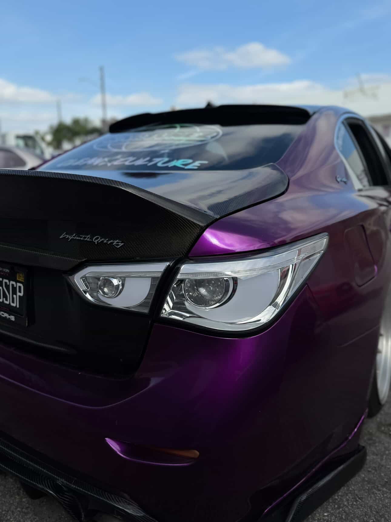 Infiniti Q50 (2014-2017) Clear Taillight