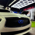 Infiniti Q50 LED Front Bumper Emblem (White/RGB)