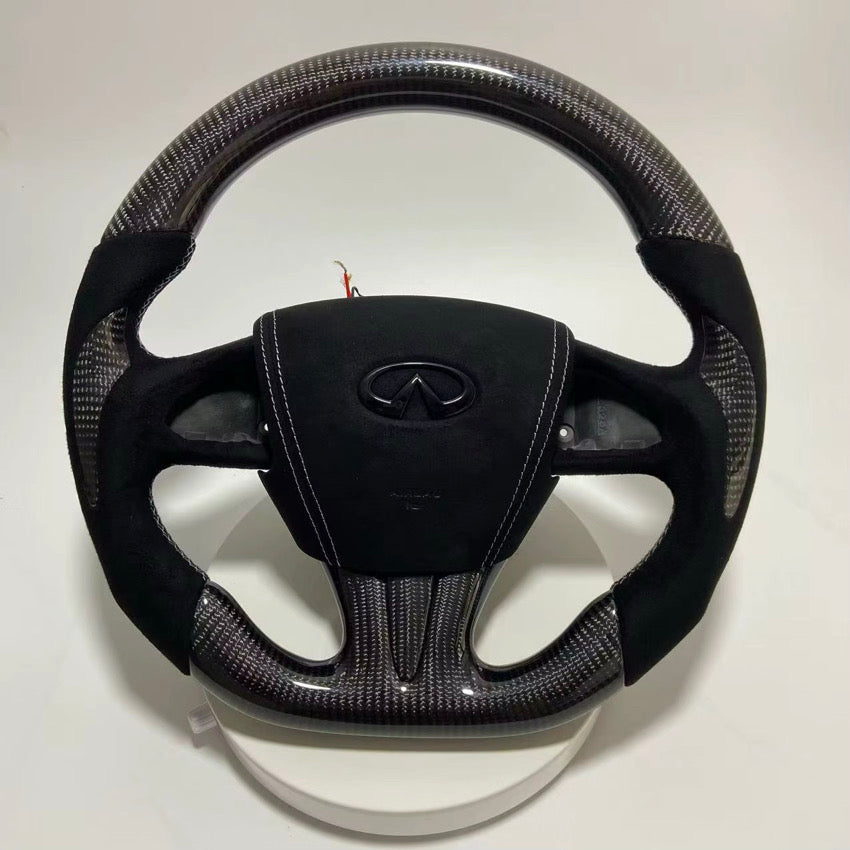 Infiniti Q50 CUSTOM Carbon Fiber Steering Wheel