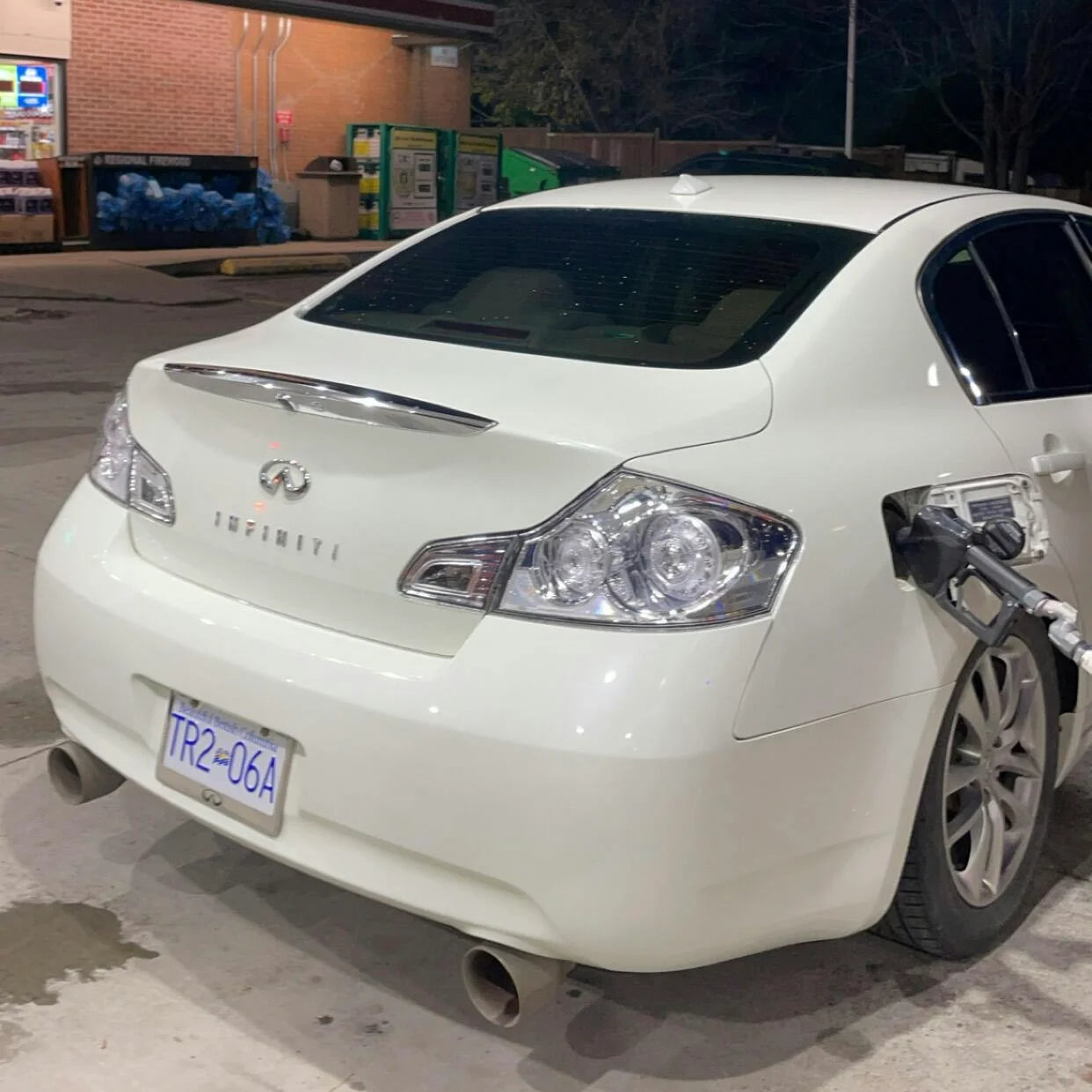 Infiniti G35 / G37 Sedan Clear Tail Lights