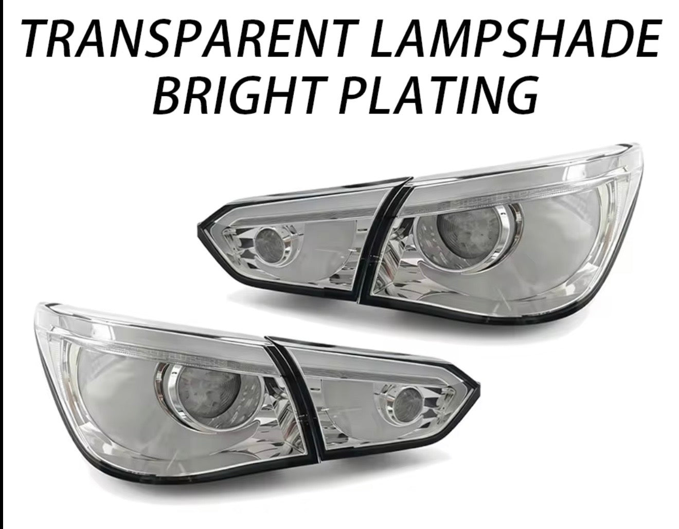 Infiniti Q50 (2014-2017) Clear Taillight