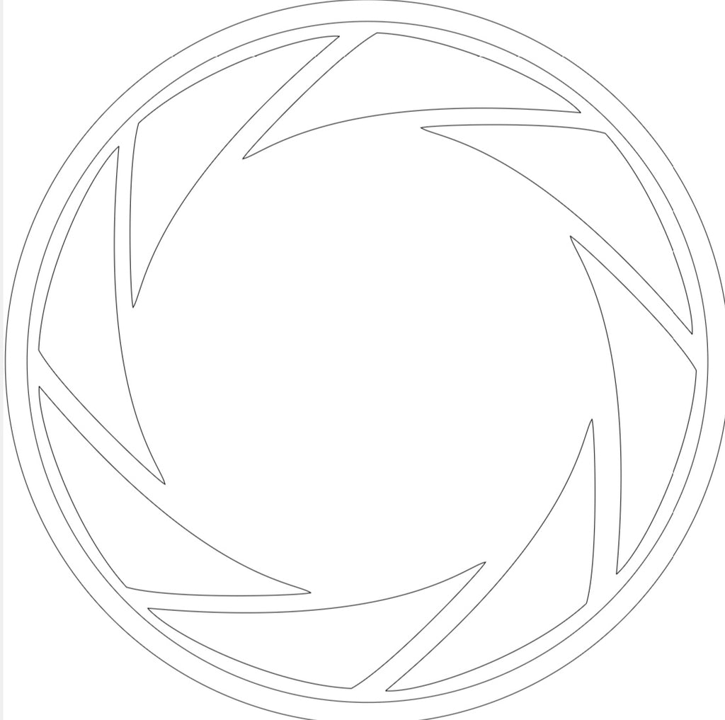 Lens Etching Templates