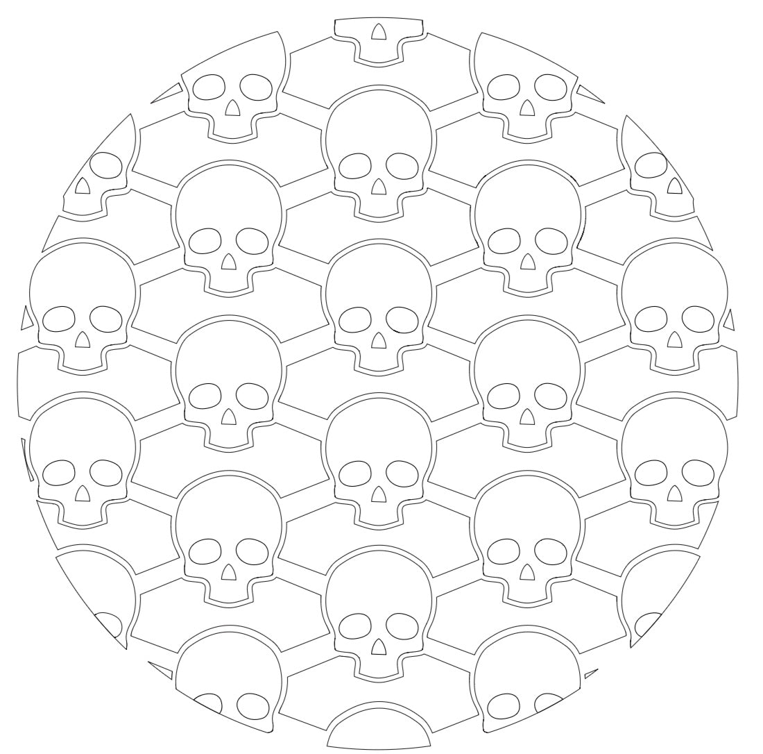 Lens Etching Templates