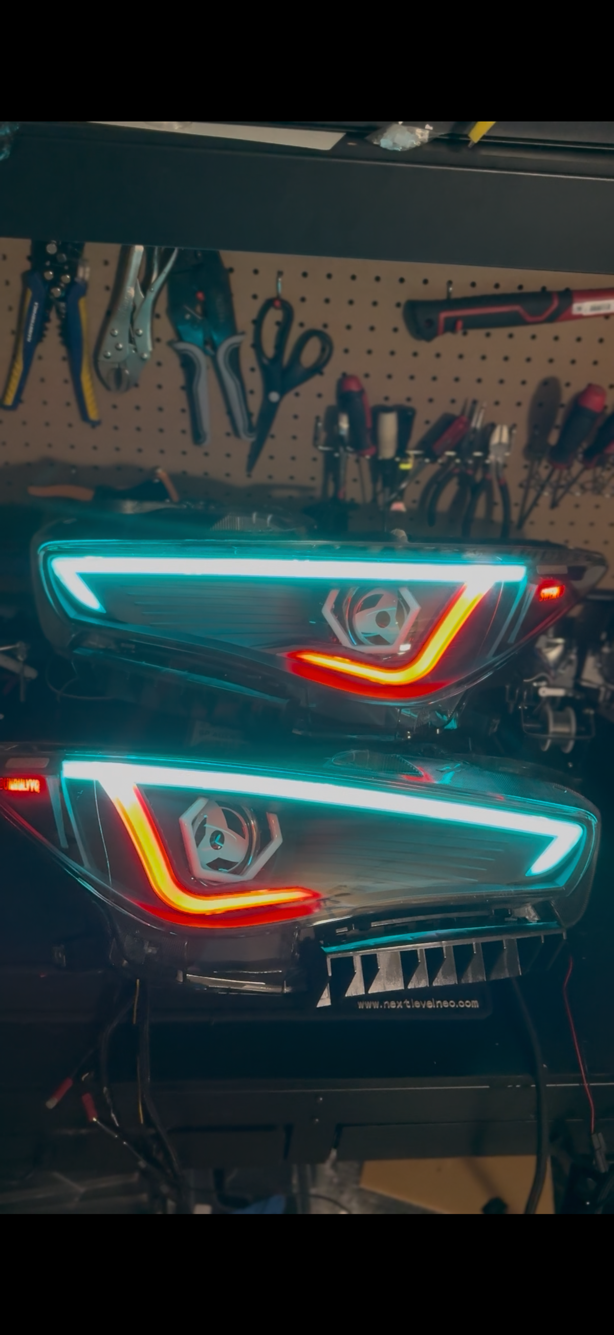 Infiniti Q50, Q60 INSPIRED HEADLIGHTS (2014-2021) - Ultimate Flow Series Package