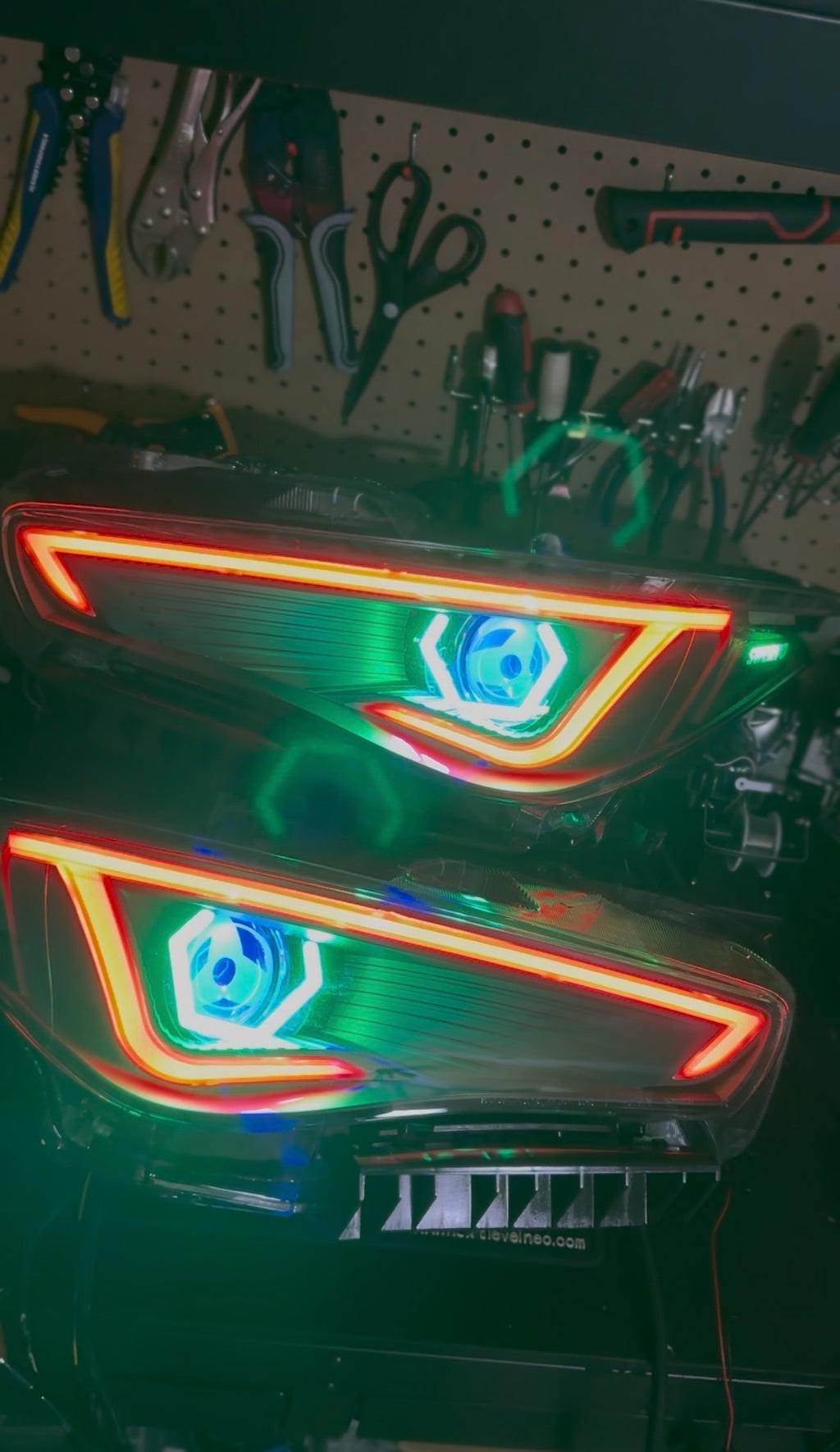 Infiniti Q50, Q60 INSPIRED HEADLIGHTS (2014-2021) - Ultimate Flow Series Package