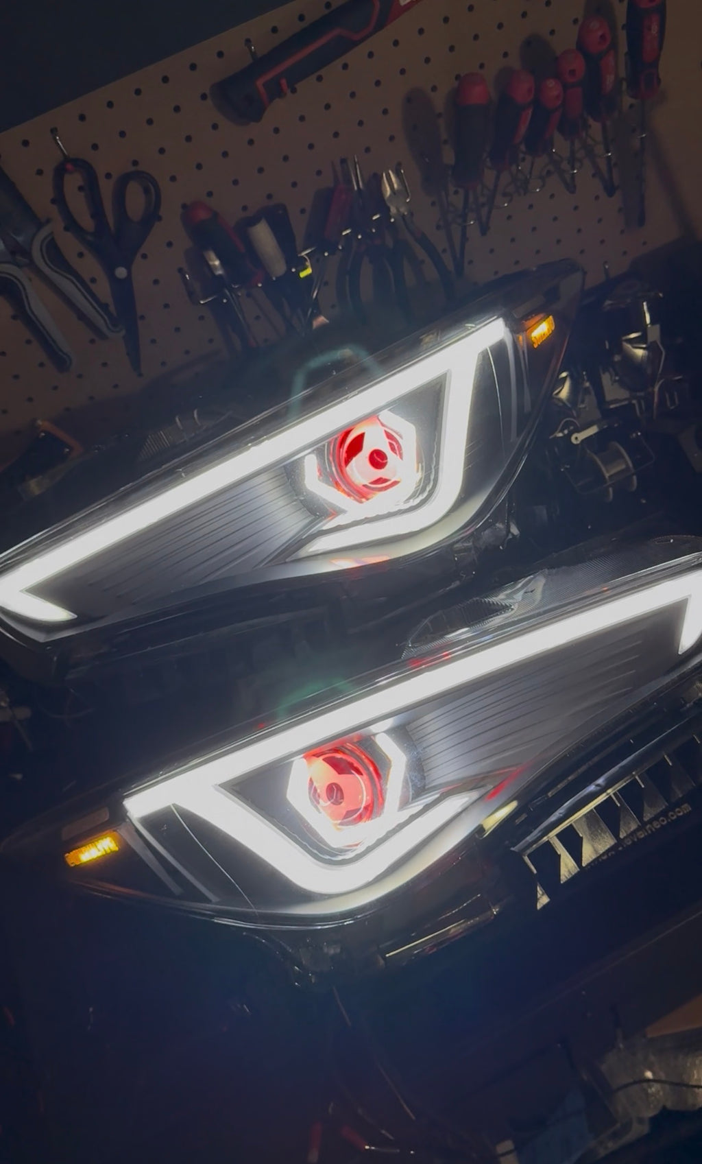 Infiniti Q50, Q60 INSPIRED HEADLIGHTS (2014-2021) - Ultimate Flow Series Package