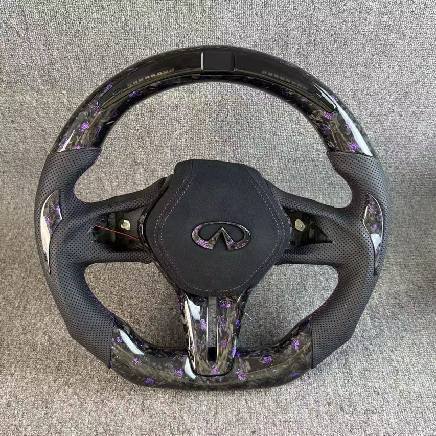 Infiniti Q50 CUSTOM Carbon Fiber Steering Wheel