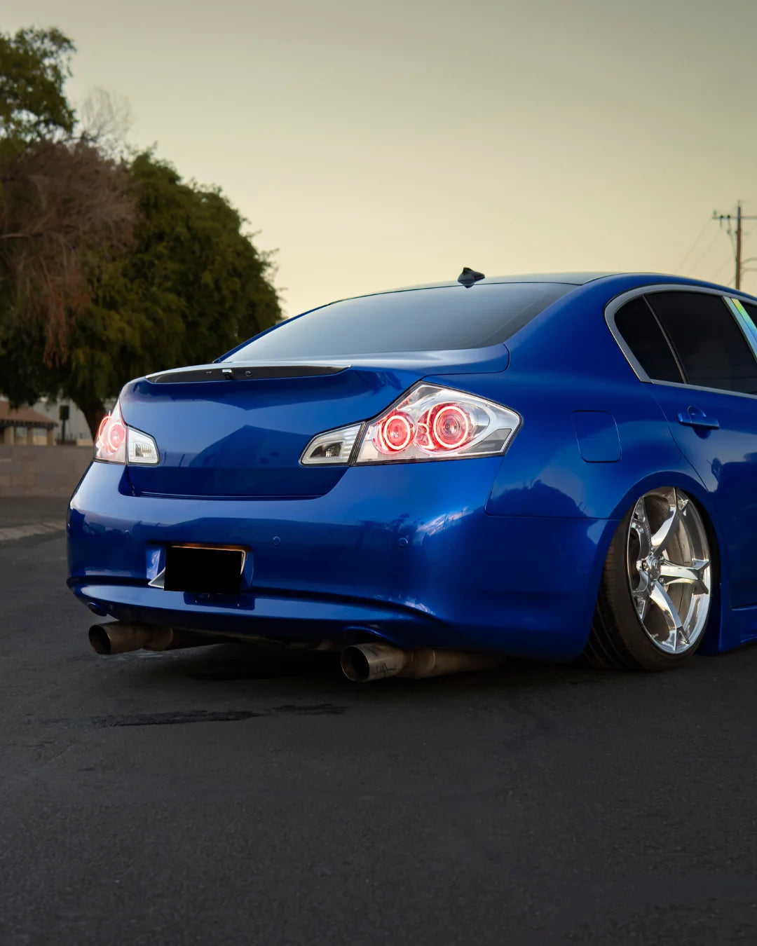 Infiniti G35 / G37 Sedan Clear Tail Lights