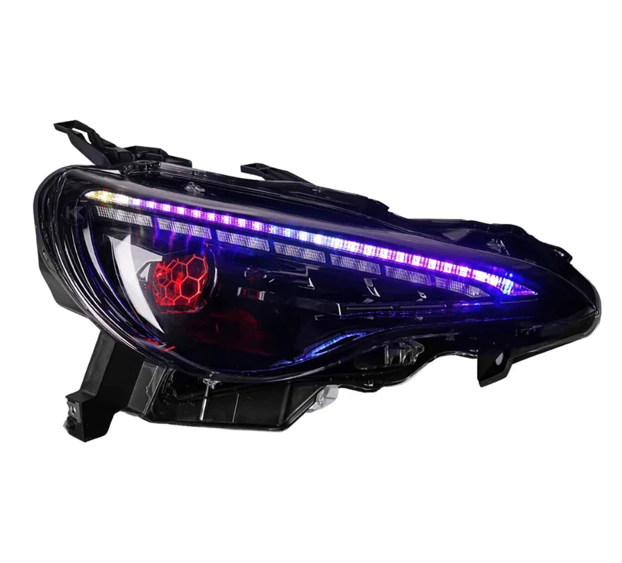 Scion FR-S / Subaru BRZ / Toyota GT86 RGB Honeycomb Headlights
